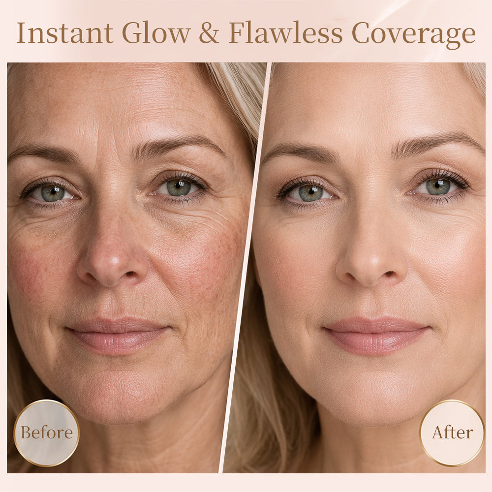 Tiworld® Smart Color-Changing Foundation Stick – The Instant Glow Stick for Mature Skin