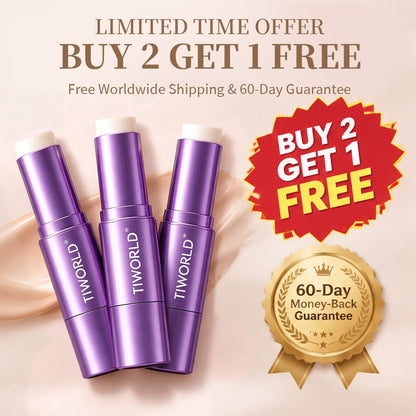 Tiworld® Smart Auto-Match Foundation Stick – Zero Shade Guessing Formula